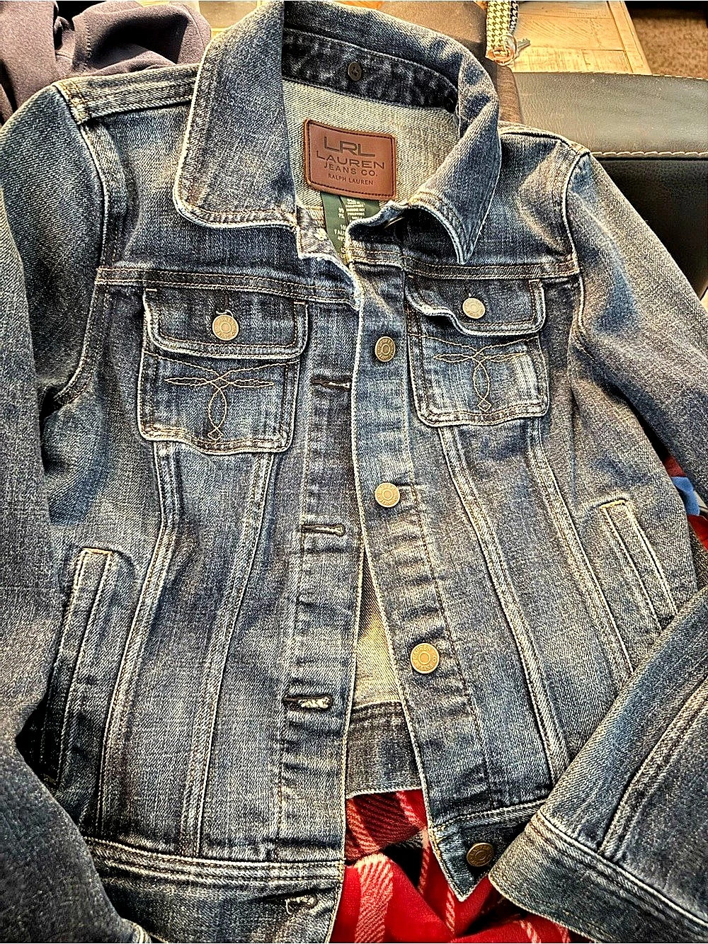Lauren Ralph Lauren Jeans Co. denim jacket Denim Jacket Blue Medium Like New